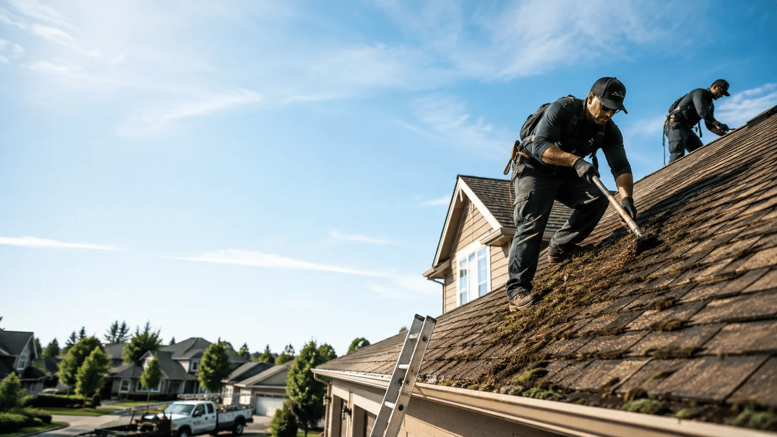 Roof Moss Removal in Hurt, VA near me
